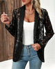 Elegante bebloemde blazer