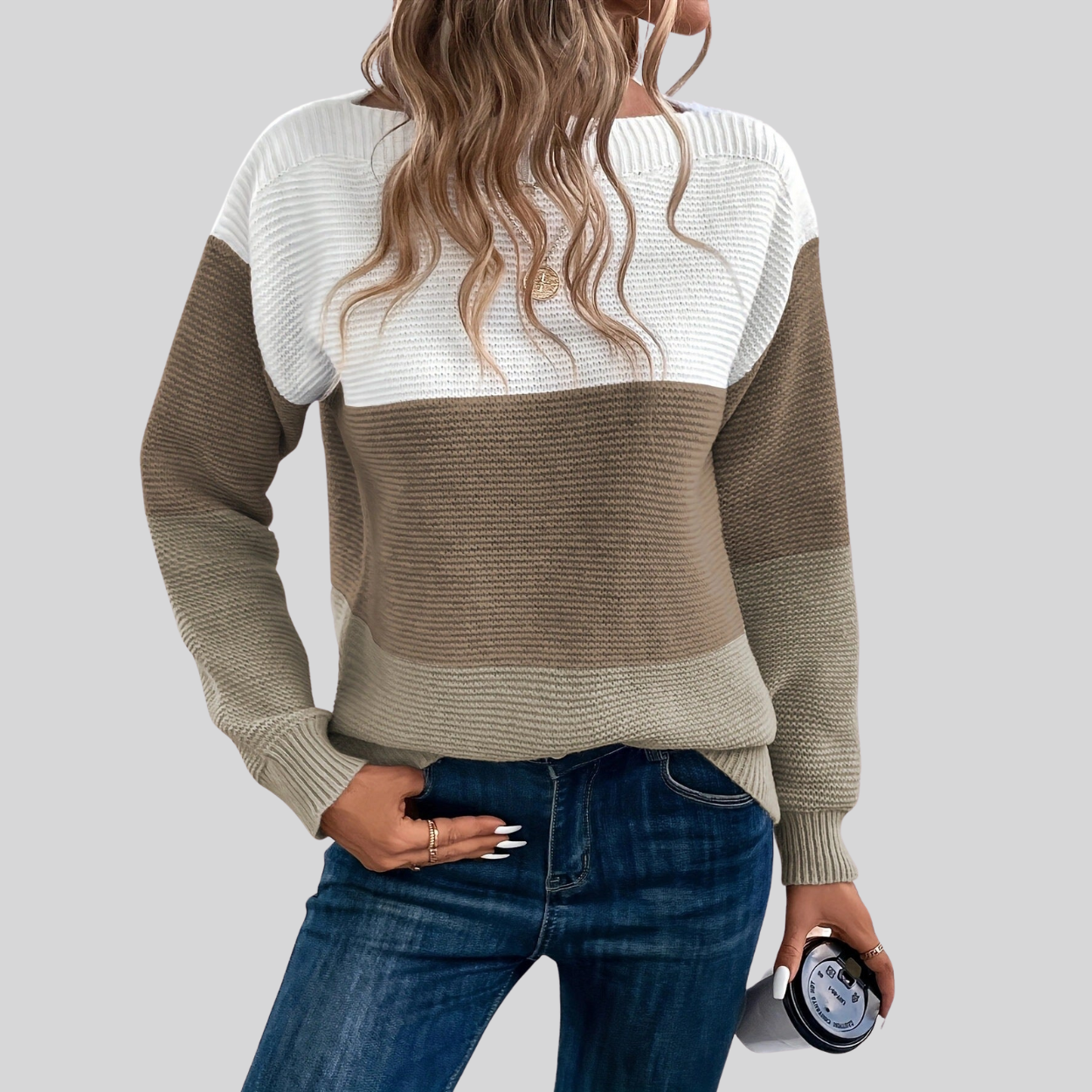 Moderne casual sweater