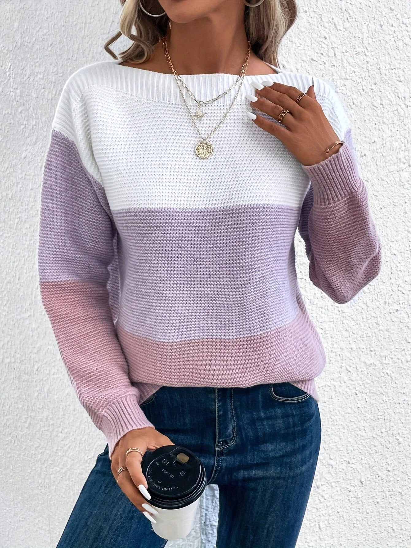 Moderne casual sweater