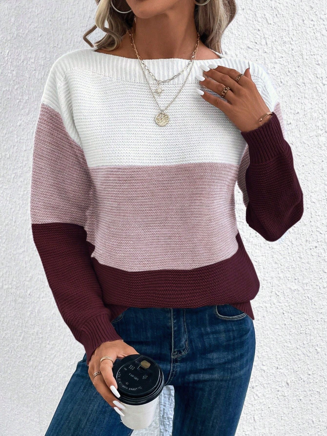 Moderne casual sweater