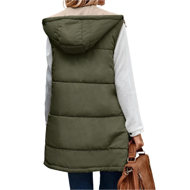 Warme omkeerbare bodywarmer